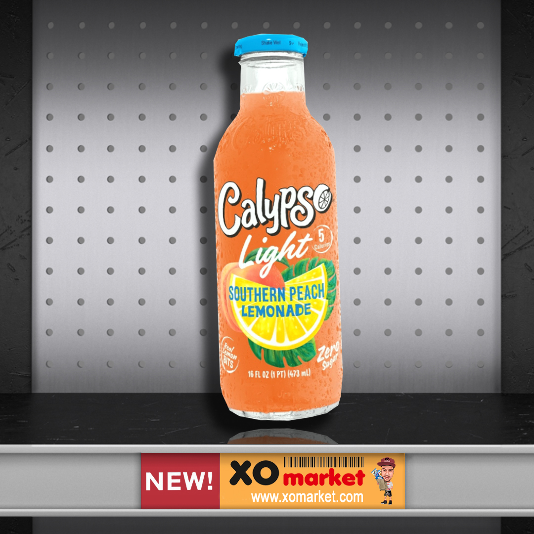 CALYPSO LIGHT SOUTHERN PEACH LEMONADE 473ml XO Market